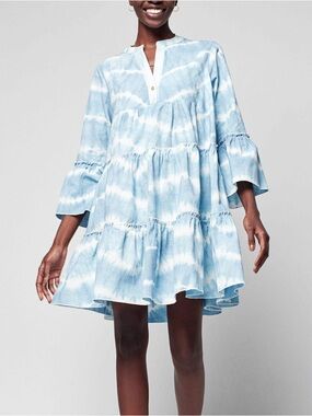 Faherty Vida Tie Dye Dress Size XS